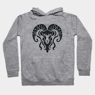 Ram Animal Freedom World Wildlife Wonder Vector Graphic Hoodie